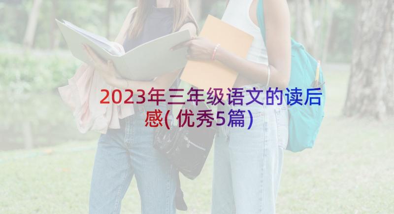 2023年三年级语文的读后感(优秀5篇)