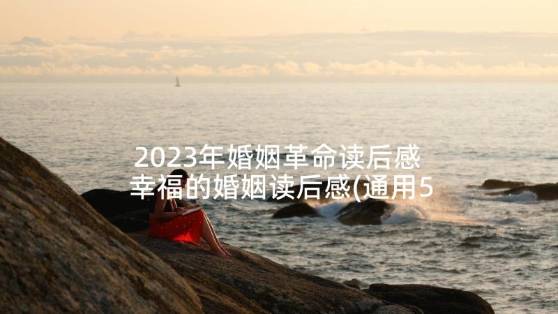 2023年婚姻革命读后感 幸福的婚姻读后感(通用5篇)