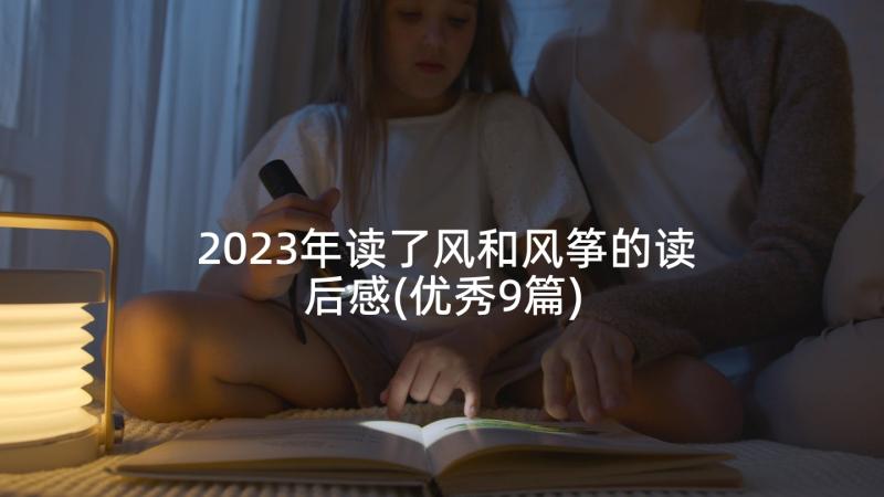 2023年读了风和风筝的读后感(优秀9篇)