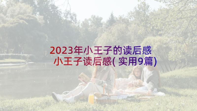 2023年小王子的读后感 小王子读后感(实用9篇)