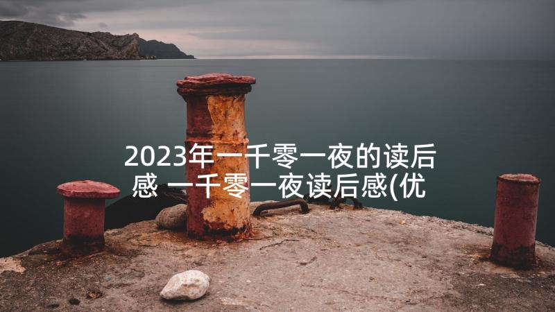 2023年一千零一夜的读后感 一千零一夜读后感(优秀10篇)