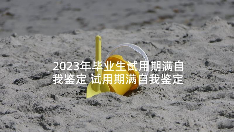 2023年毕业生试用期满自我鉴定 试用期满自我鉴定(优秀10篇)