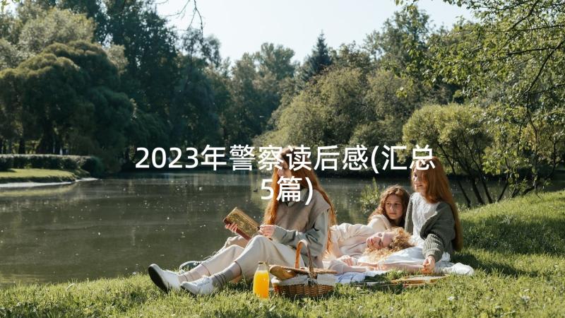 2023年警察读后感(汇总5篇)