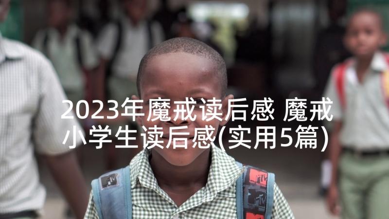 2023年魔戒读后感 魔戒小学生读后感(实用5篇)