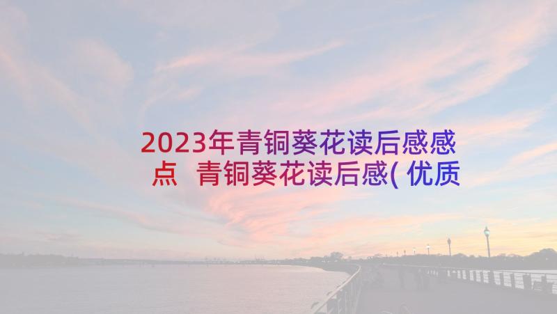 2023年青铜葵花读后感感点 青铜葵花读后感(优质9篇)