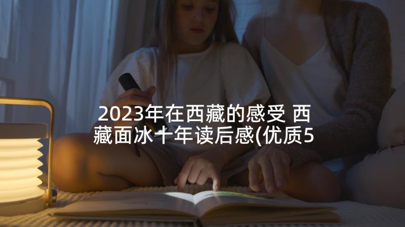 2023年在西藏的感受 西藏面冰十年读后感(优质5篇)