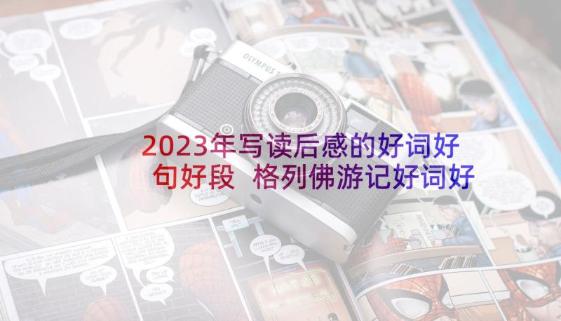 2023年写读后感的好词好句好段 格列佛游记好词好句及读后感(优秀10篇)