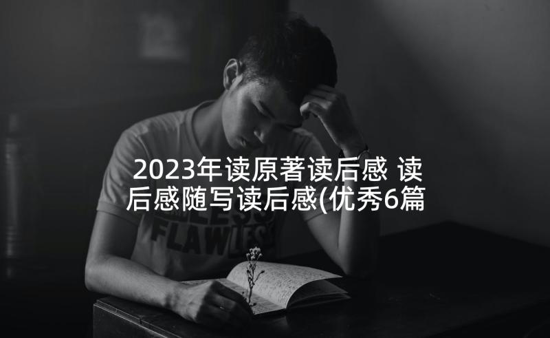 2023年读原著读后感 读后感随写读后感(优秀6篇)