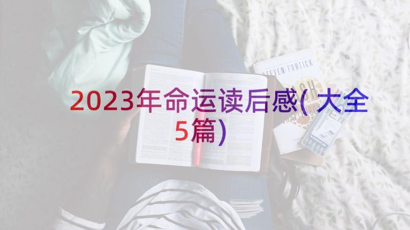 2023年命运读后感(大全5篇)