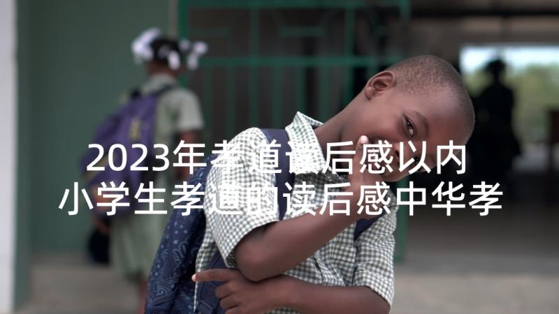 2023年孝道读后感以内 小学生孝道的读后感中华孝道(精选5篇)