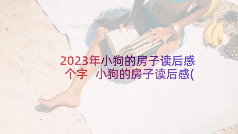 2023年小狗的房子读后感个字 小狗的房子读后感(优质5篇)