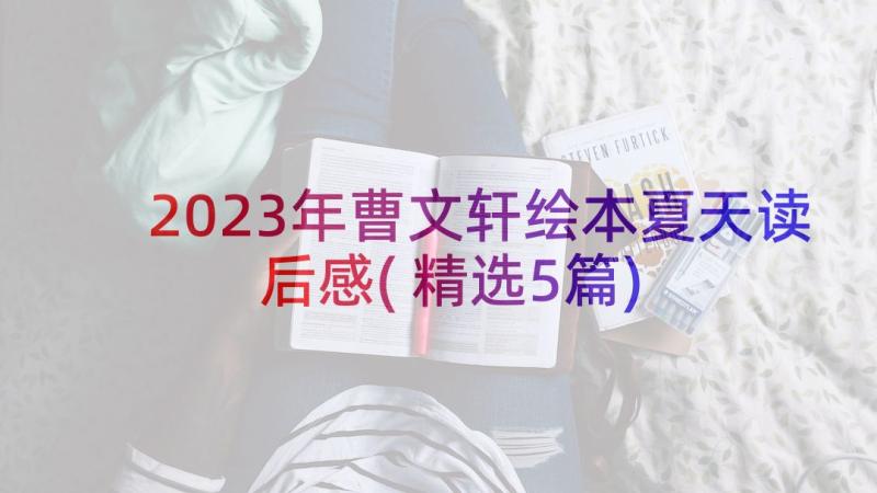 2023年曹文轩绘本夏天读后感(精选5篇)