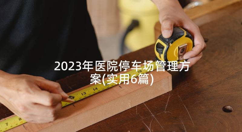 2023年医院停车场管理方案(实用6篇)