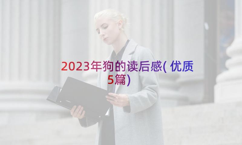 2023年狗的读后感(优质5篇)