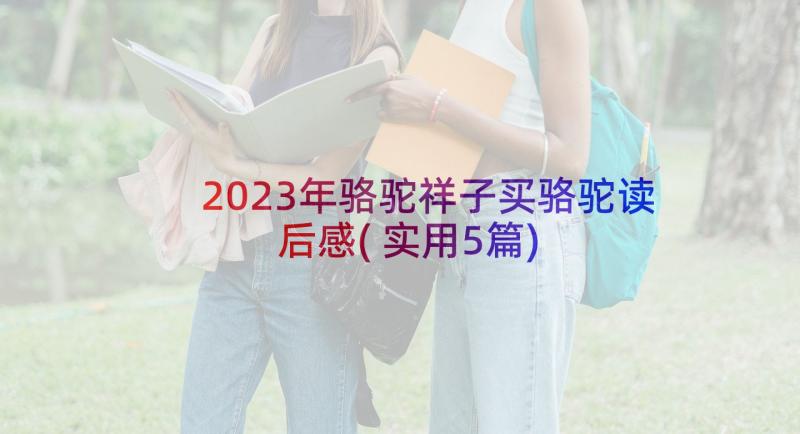 2023年骆驼祥子买骆驼读后感(实用5篇)