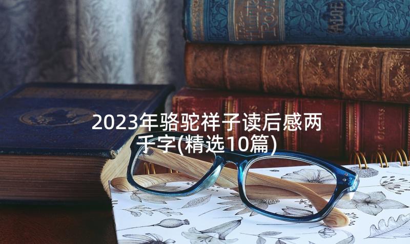 2023年骆驼祥子读后感两千字(精选10篇)