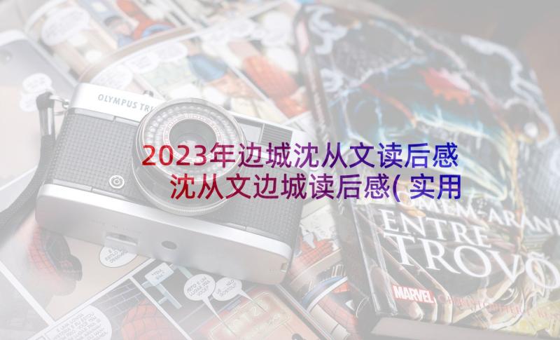 2023年边城沈从文读后感 沈从文边城读后感(实用5篇)