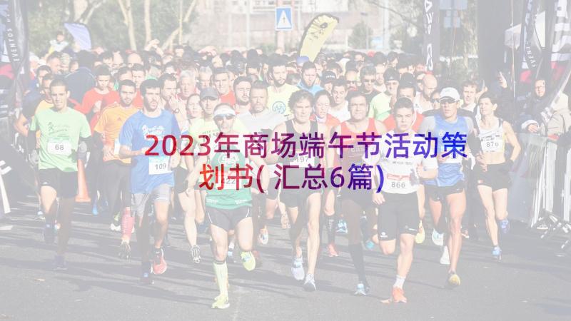 2023年商场端午节活动策划书(汇总6篇)