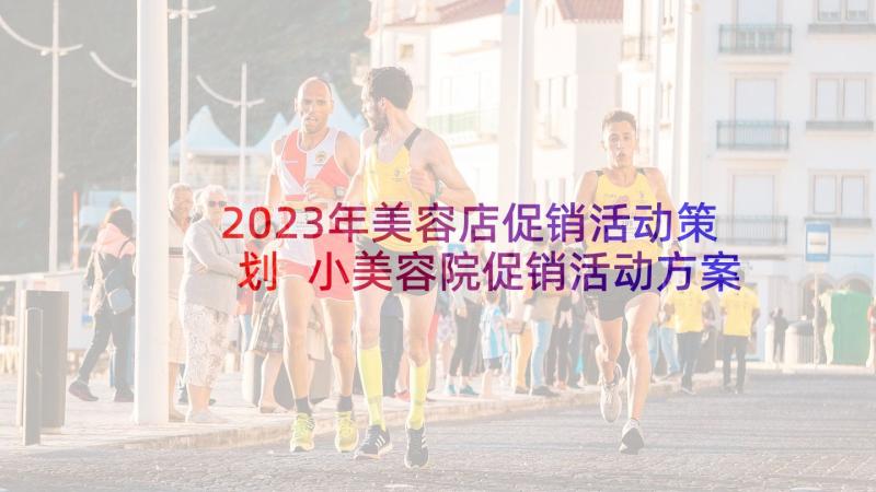 2023年美容店促销活动策划 小美容院促销活动方案(模板5篇)