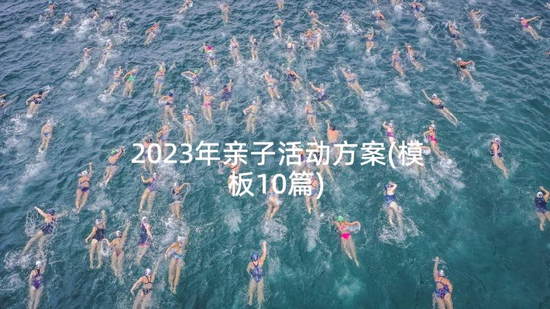 2023年亲子活动方案(模板10篇)