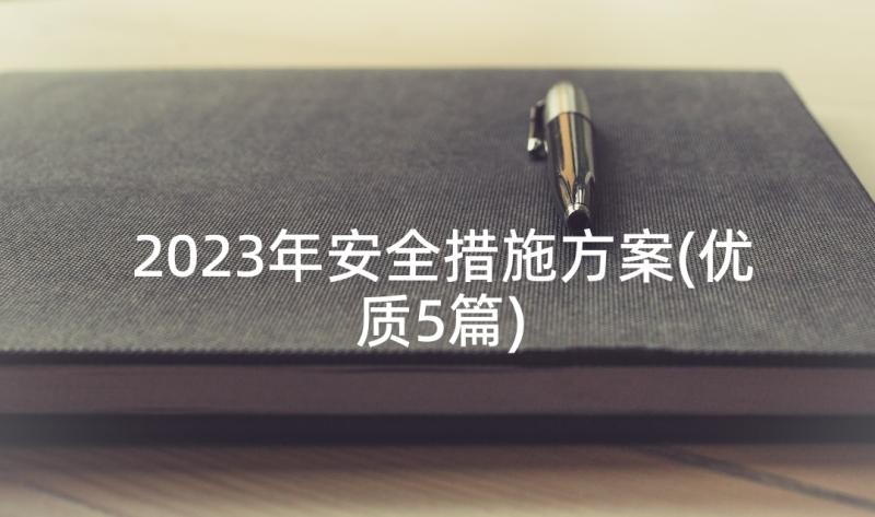 2023年安全措施方案(优质5篇)