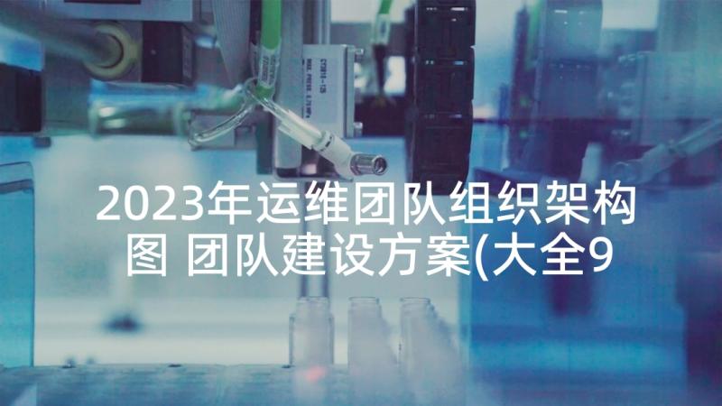 2023年运维团队组织架构图 团队建设方案(大全9篇)