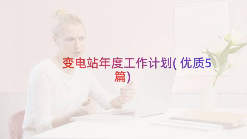 变电站年度工作计划(优质5篇)