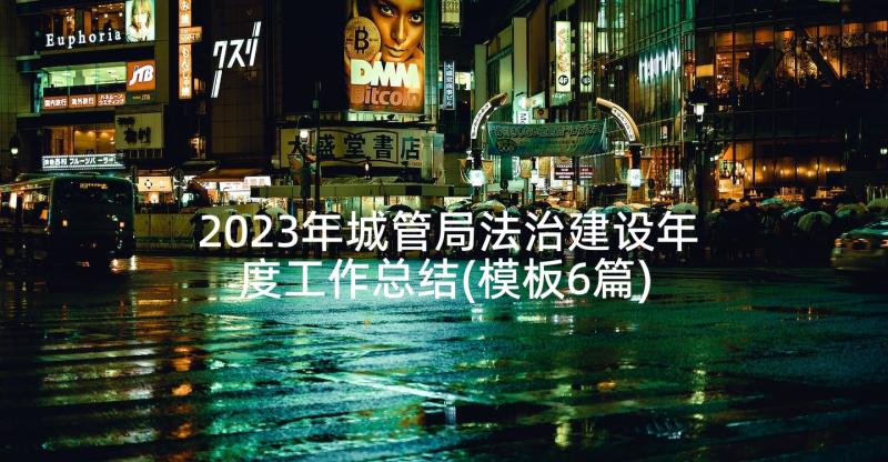 2023年城管局法治建设年度工作总结(模板6篇)