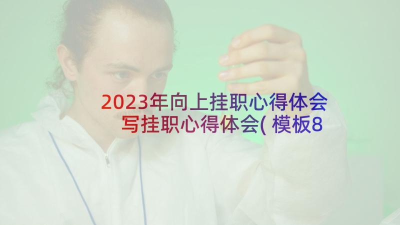 2023年向上挂职心得体会 写挂职心得体会(模板8篇)