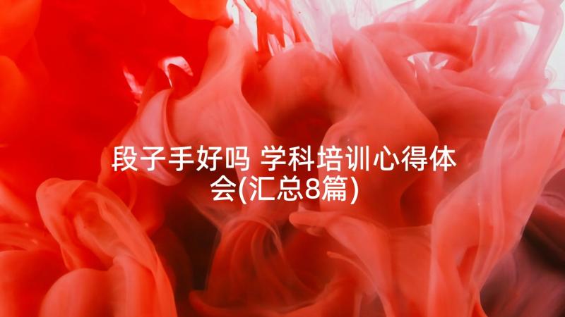 段子手好吗 学科培训心得体会(汇总8篇)