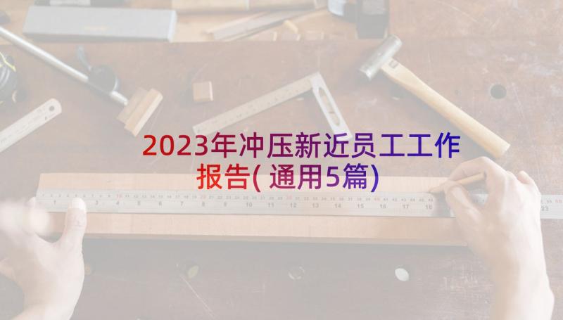 2023年冲压新近员工工作报告(通用5篇)