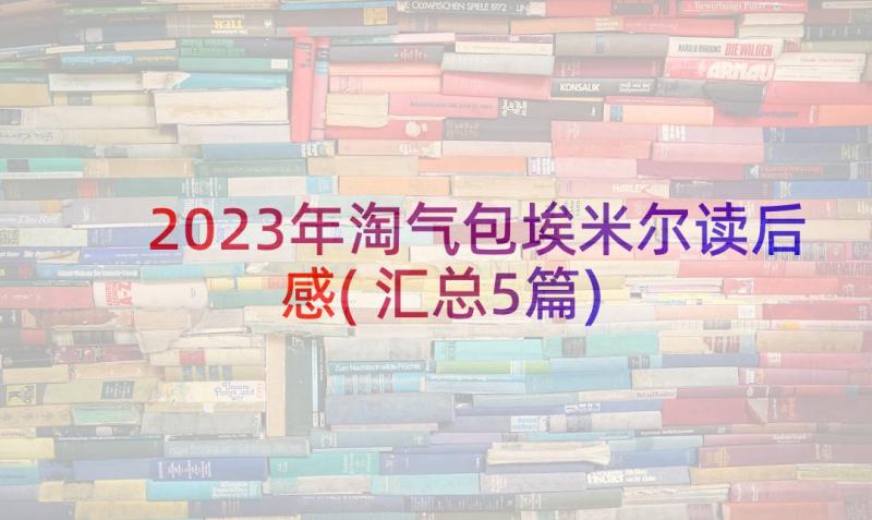 2023年淘气包埃米尔读后感(汇总5篇)