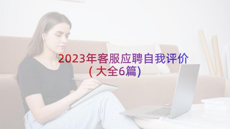 2023年客服应聘自我评价(大全6篇)