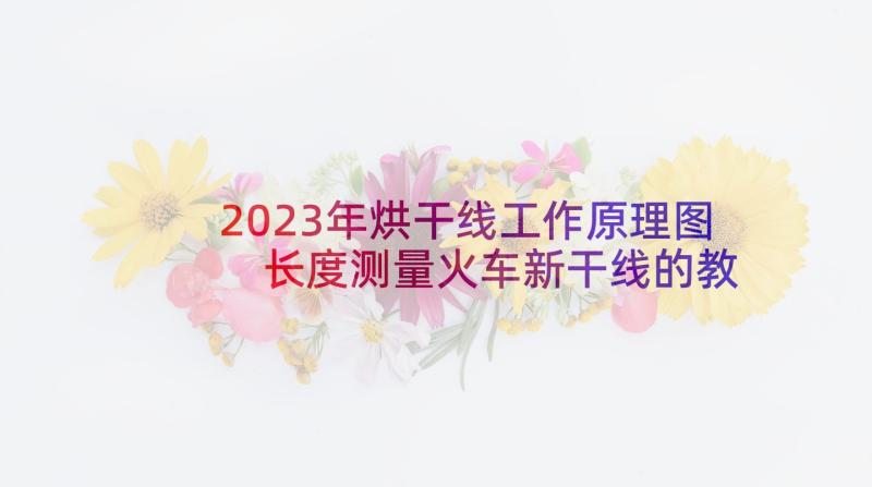 2023年烘干线工作原理图 长度测量火车新干线的教学方案(大全5篇)