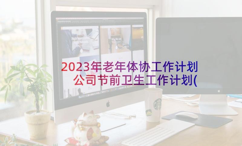 2023年老年体协工作计划 公司节前卫生工作计划(大全5篇)