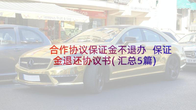 合作协议保证金不退办 保证金退还协议书(汇总5篇)