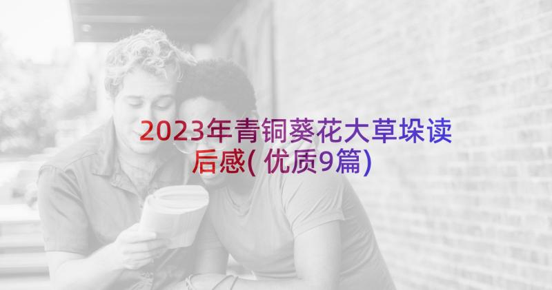 2023年青铜葵花大草垛读后感(优质9篇)