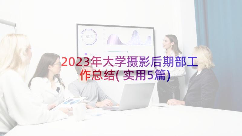 2023年大学摄影后期部工作总结(实用5篇)