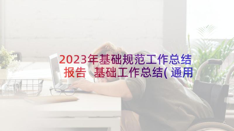 2023年基础规范工作总结报告 基础工作总结(通用5篇)