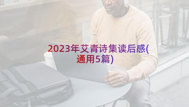 2023年艾青诗集读后感(通用5篇)