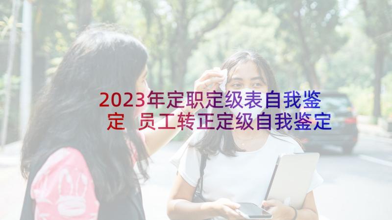 2023年定职定级表自我鉴定 员工转正定级自我鉴定(模板8篇)