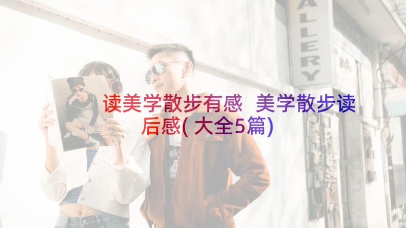 读美学散步有感 美学散步读后感(大全5篇)