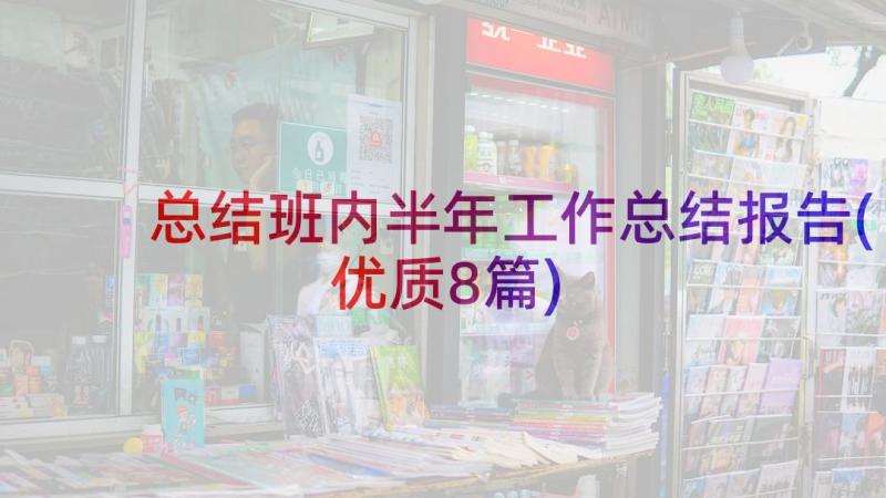 总结班内半年工作总结报告(优质8篇)