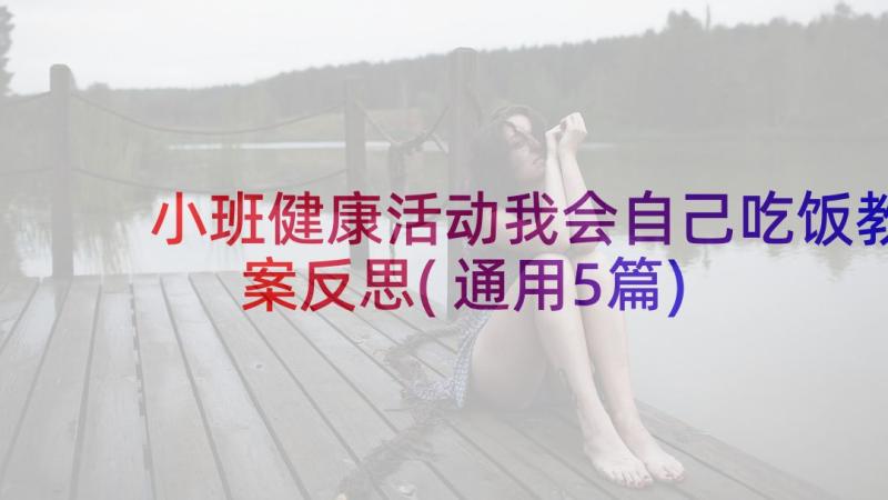 小班健康活动我会自己吃饭教案反思(通用5篇)