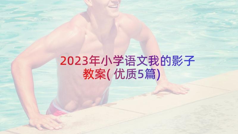 2023年小学语文我的影子教案(优质5篇)