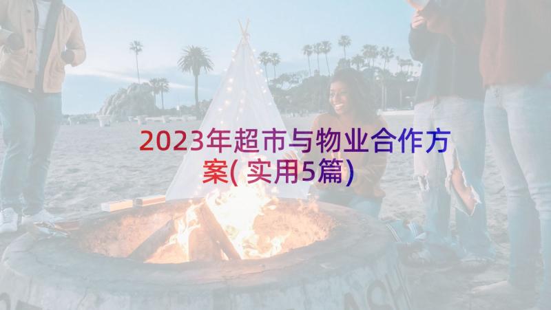 2023年超市与物业合作方案(实用5篇)