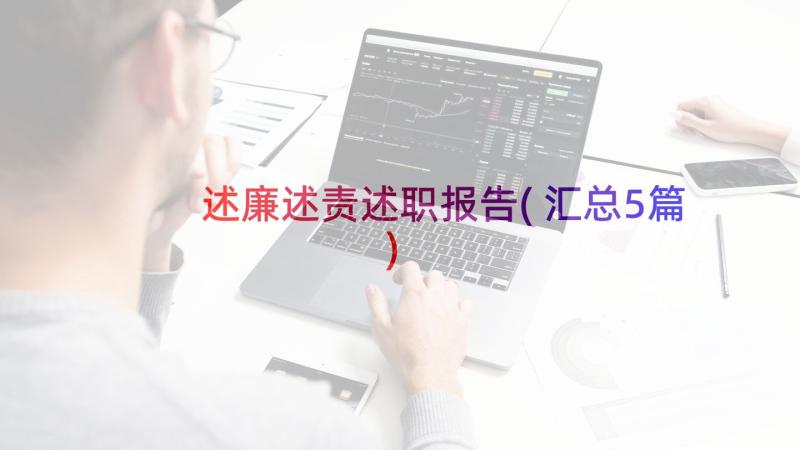 述廉述责述职报告(汇总5篇)