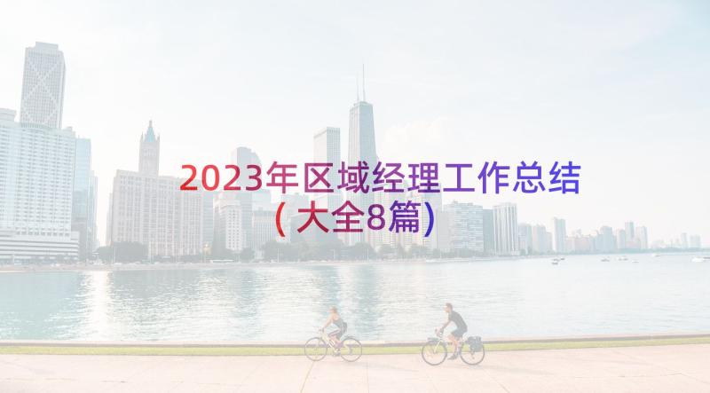 2023年区域经理工作总结(大全8篇)