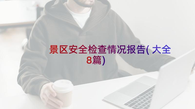 景区安全检查情况报告(大全8篇)