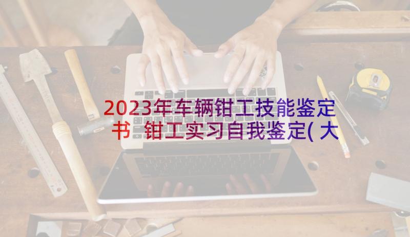 2023年车辆钳工技能鉴定书 钳工实习自我鉴定(大全8篇)